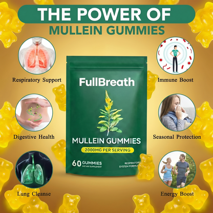Mullein Gummies: Detox Your Lungs